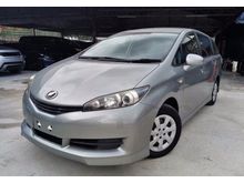 2011 Toyota Wish 1.8 X MPV DEEPAVALI BIG OFFER * FACELIFT * ECO MODE * REVERSE CAM * REVERSE SENSOR * ORIGINAL PAINT *