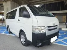 2023 Toyota Hiace 2.5 (M) Window Van Full Air Cond Low Roof 14 Seat