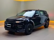 2020 Land Rover Range Rover Evoque 2.0 R-Dynamic (A) READY STOCK [UNREG] PREMIUM ALARM, LED HEADLIGHTS, TIPTOP CONDITION