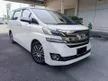 Used 2017 Toyota Vellfire 2.5 ZG MPV - Cars for sale