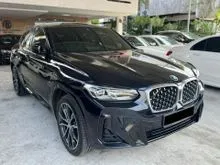 2023 BMW X4 2.0 xDrive30i M Sport SUV / FREE Service Packge N Warranty Until 2028 / Guarantee Best Condition / No Accident No Water Flood