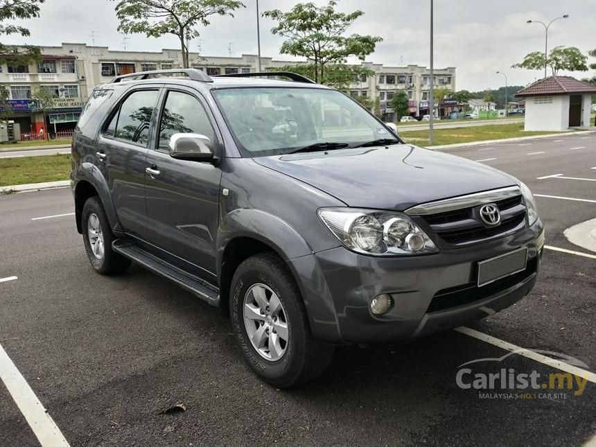 Toyota Fortuner 2005 V 2.7 in Johor Automatic SUV Grey for RM 70,000 ...