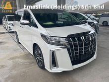 2019 Toyota Alphard 2.5 SC Pilot 7Seat 360V Sun Roof 3LED Light Roof TV Push Start 7Speed