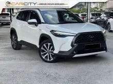 2023 Toyota Corolla Cross 1.8 Hybrid SUV UNDER WARRANTY FULL SERVICE LOW MILEAGE 43K POWER BOOT 360 CAMERA