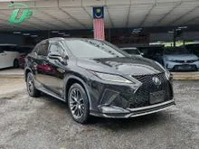 2021 Lexus RX 300 2.0 F Sport SUV (REAR POWER SEAT) HUD / 360 CAMERA / PANORAMIC ROOF / RX300