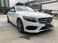 2016 Mercedes-Benz C180 1.6 AMG Sedan Free Warranty Free Service Free Tinted Genuine Lowest Mileage