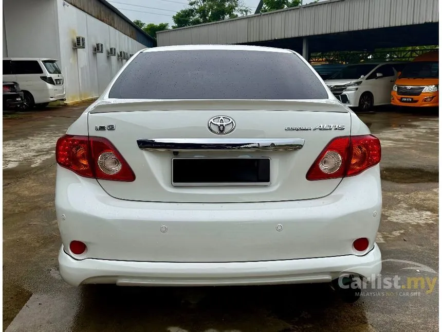 2009 Toyota Corolla Altis G Sedan