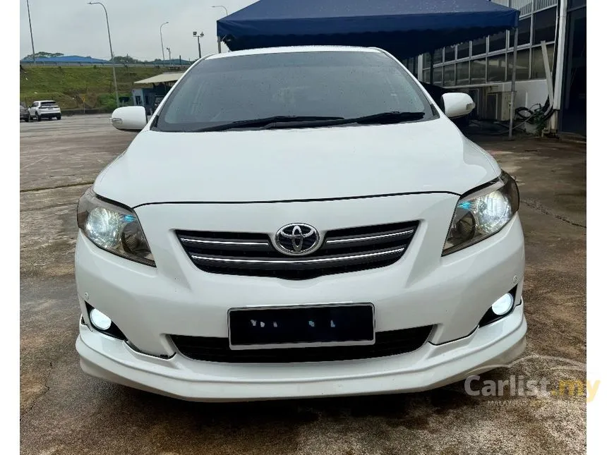 2009 Toyota Corolla Altis G Sedan