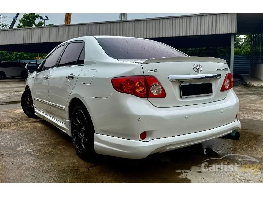 2009 Toyota Corolla Altis G Sedan