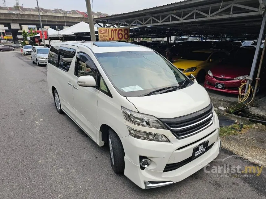 2010 Toyota Vellfire Z Platinum MPV