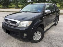 2010 Toyota Hilux 2.5 (A) G FACELIFT / ONLY USE AT CITY AREA / CLEAN INTERIOR / LOW MILEAGE / NO SST APPLY