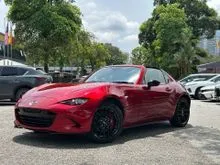 UNREG 2023 Mazda Roadster RF 2.0 RS MANUAL Convertible HARD TOP RECARO BUCKET SEAT BREMBO BRAKE CALIPER BILSTEIN SUSPENSION RAYS SPORT RIM BOSE SOUND