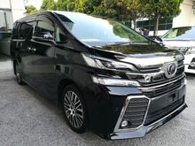 2016 Toyota Vellfire 2.5 ZG Japan Spec Unregistered