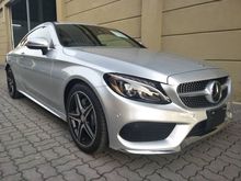 2016 Mercedes-Benz C180 AMG COUPE JPN SPEC UNREG