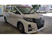 2016 Toyota Alphard 2.5 SC FULL SPEC NEGO UNTIL LET GO.