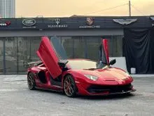 UNREGISTER READY STOCK 2020 Lamborghini Aventador 6.5 SVJ (Last Badge) Novitec Exhaust,Carbon Exterior & Interior,Sensonum Sound System,Front Lifter