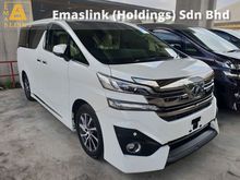 2016 Toyota Vellfire 3.5 VL Spec Surround Camera JBL Sound System Local AP Unreg (PRICE ZERO GST)
