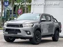 2019 Toyota Hilux 2.4 G (A) 4X4 Dual Cab Pickup PUSHSTART 360 R.CAMERA RIMS