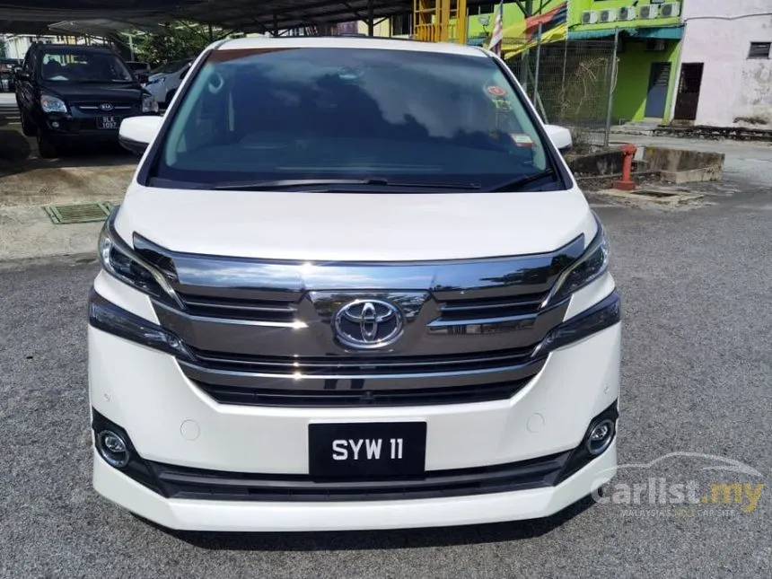 2016 Toyota Vellfire ZG MPV