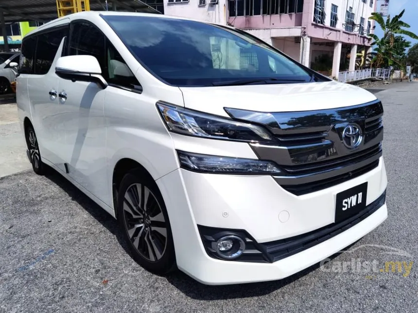 2016 Toyota Vellfire ZG MPV