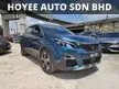 Used 2020 Peugeot 5008 1.6 THP Plus Active SUV + Power Boot + 360 cam + 7 Seater + Light Auto + Warranty