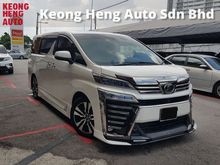 2018 Toyota Vellfire 2.5 Z G Edition MPV