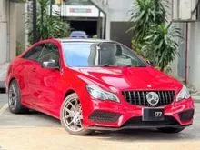 Mercedes-Benz E250 2.0 AMG Coupe HighSpec FullBodyKit DriveMode HRE 18 SportRims 360Cam OriginalPaint 1Owner LowMileage73k