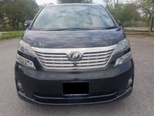 Toyota Vellfire 3.5 (A) VL Edition MPV POWER SEAT / LEATHER SEAT / PILOT SEAT /POWER BOOT / 7SEATER / SUN ROOF / MOON ROOF / REVERSE CAMERA