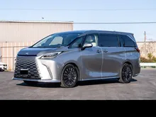 2024 Lexus LM 500h 2.4 Version L 6 Seater 4WD, Mark Levinson Audio, Rear Entertainment System, Dual Moonroof, Rare Colour silver, INCOMING STOCK