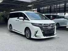 2023 Toyota Alphard 2.5 Z MPV / MODELLISTA KIT / LED SPOILER / DIM / BSM / DRIVER ATTENTION