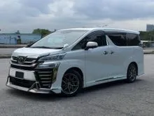 2020 Toyota VELLFIRE  2.5 ZG (A) BSM 360  82K MLG