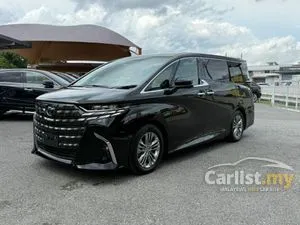 2024 TOYOTA ALPHARD  LATEST NEW FACELIFT 2.5 Z SUN ROOF *UNREGISTERED*