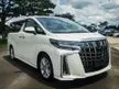 Recon PROMOTION 2019 Toyota Alphard 2.5 G SA MPV