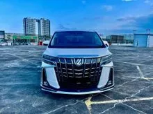 2018 Toyota Alphard 2.5 G S C Package MPV