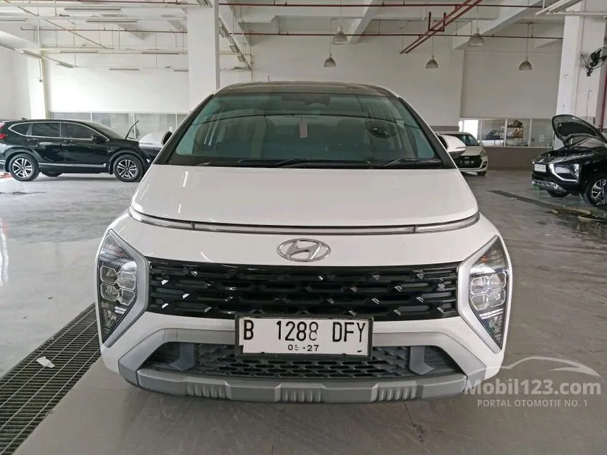 Jual Mobil Hyundai Stargazer 2022 Prime 1.5 di Jawa Barat Automatic Wagon Putih Rp 223.000.000