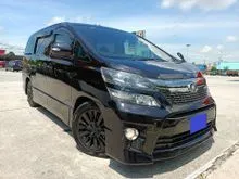 2013 Toyota VELLFIRE 3.5 V6 (A) ZG NEW FACELIFT HOME THEATER PILOT SEAT 2 POWER DOOR POWER BOOT 1 YEAR WARRANTY