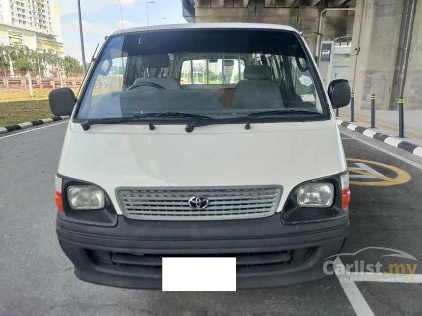 2005 Toyota Hiace Panel Van Van