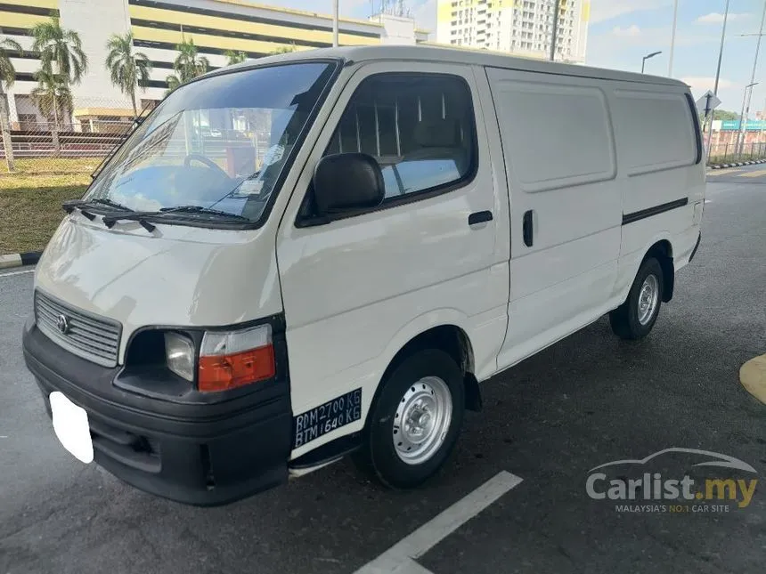 2005 Toyota Hiace Panel Van Van