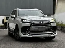 2024 LEXUS LX600 3.4 7 SEATER SUV MARK LEVINSON, BLACK LEATHER, SUNROOF, AIR SUSPENSION, COOLBOX, WIRELESS CHARGING, HUD, DIM, REAR ENTERTAINMENT, 360