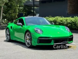 [ HERITAGE PACK , PCCB , CARBON ROOF ] 2023 Porsche 911 3.7 Turbo S Coupe