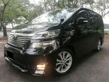 TOYOTA VELLFIRE 2.4(A) Z-PLATINIUM 7 SEATERS 100% ACCIDENT FREE TIP TOP CONDITIONS