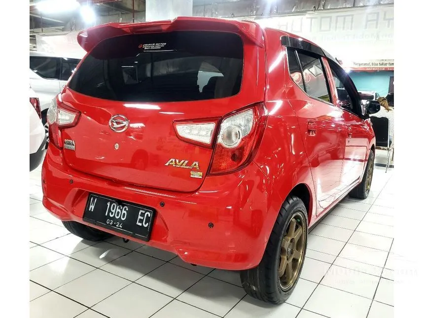 Jual Mobil Daihatsu Ayla 2019 M 1.0 di Jawa Timur Manual Hatchback Merah Rp 105.000.000