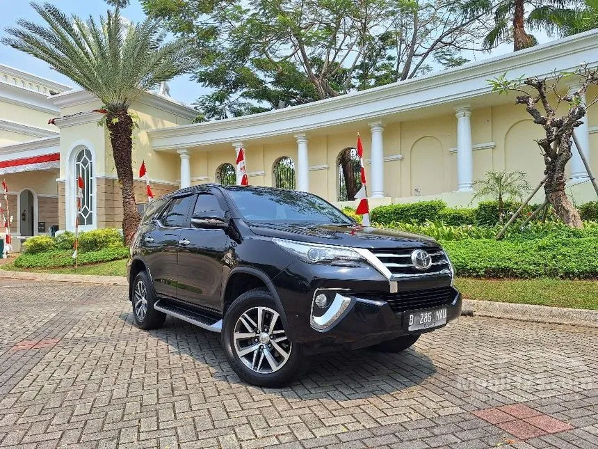 Jual Mobil Toyota Fortuner 2016 VRZ 2.4 di Banten Automatic SUV Hitam Rp 307.000.000