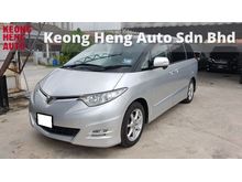 2008 Toyota Estima 2.4 VVTI (A) REG 2009, AERAS MODEL, CAREFUL OWNER, 1 POWER DOOR, PANAROMIC ROOF, REVERSE CAMERA, 17