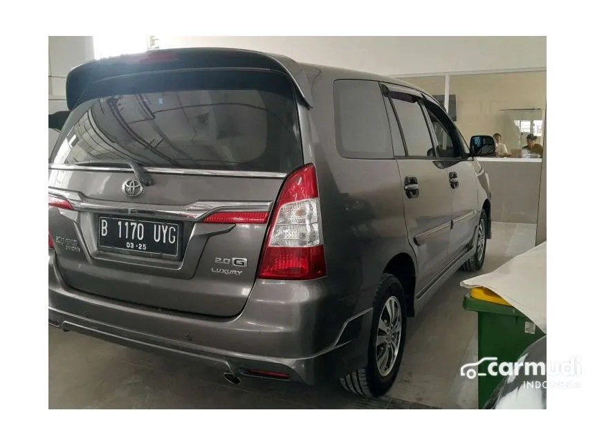 2015 Toyota Kijang Innova G Luxury MPV