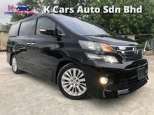 12/14 Toyota Vellfire 2.4 ZG (A) GOOD CONDITION OTR