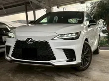 2025 UNREGISTER Lexus RX 350 2.4 F Sport Panoramic Roof Orange Caliper Panoramic View Digital Inner Mirror Red Leather Ambient Light HUD (Incoming)