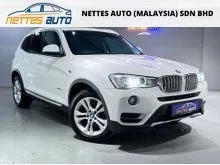 2016 BMW X3 2.0 xDrive20d SUV (AWD) / Sunroof / Power Boots / Reverse Camera / Credit Loan / True Year Made