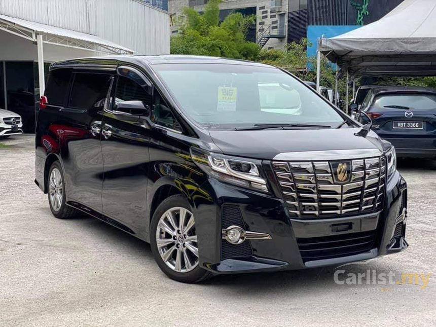 Toyota Alphard 17 G Sa 2 5 In Kuala Lumpur Automatic Mpv Black For Rm 225 000 Carlist My