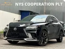 2023 Lexus RX350 2.4 Turbo F Sport AWD SUV Unregistered CALL NOW FOR BEST OFFER